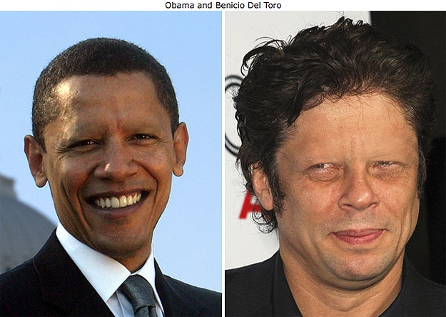 President Obama With No Eyebrows