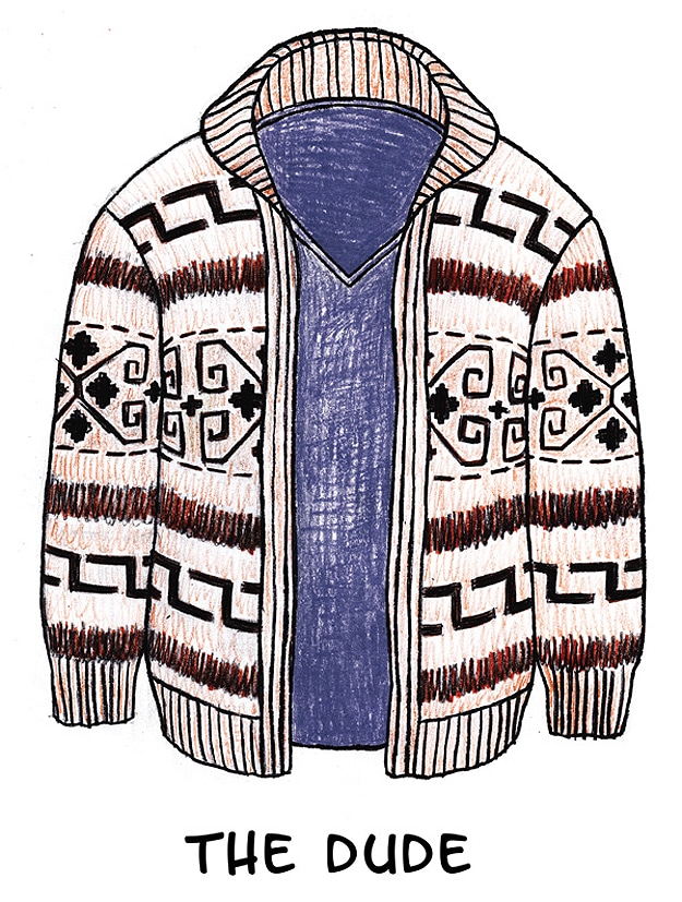 Illustrations Of Well Known Sweaters