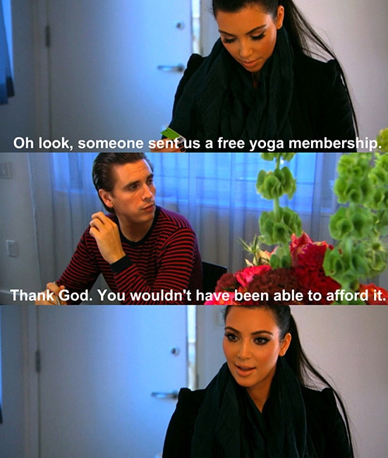 Kim Kardashian Free Yoga