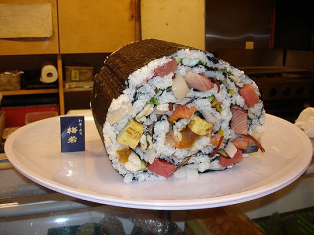 Worlds Largest Sushi Dinner