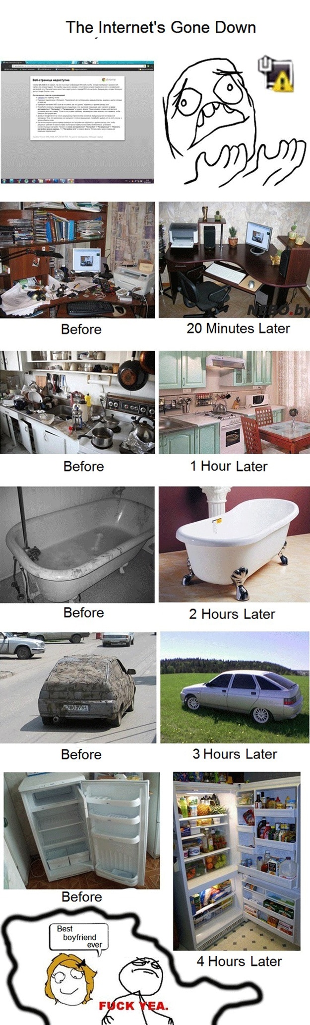 Internet Is Down Before After What We Do Internet Down