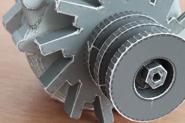 Mustang Coupe made Of paper Mustang Coupe made Of paper