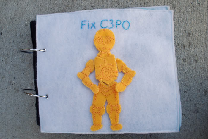 My Jedi Quiet Book Project My Jedi Quiet Book Project