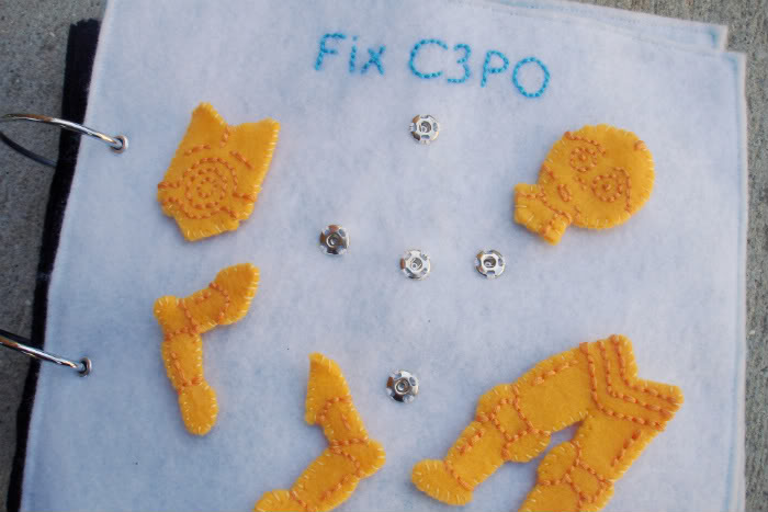 My Jedi Quiet Book Project My Jedi Quiet Book Project