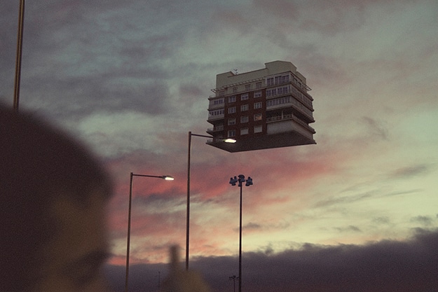 No Way Home Photography 3 Floating Houses Disturbing Photographs