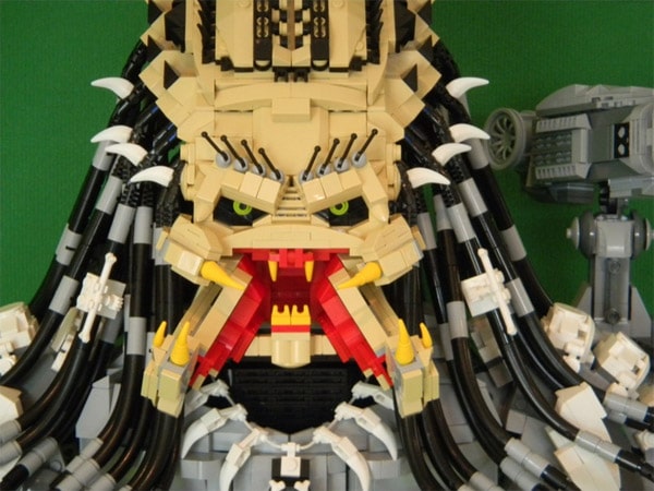 Predator Lego Bust Portrait Build Predator Lego Bust Portrait Build