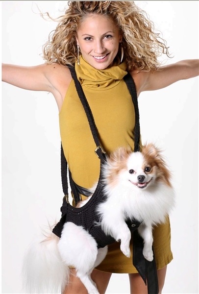 Pupoose Sling Carrier For Dogs