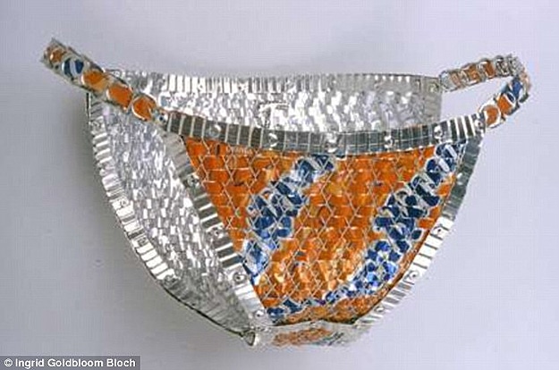 Recycled Soda Can Lingerie 4 Bras Panties Made From Cans