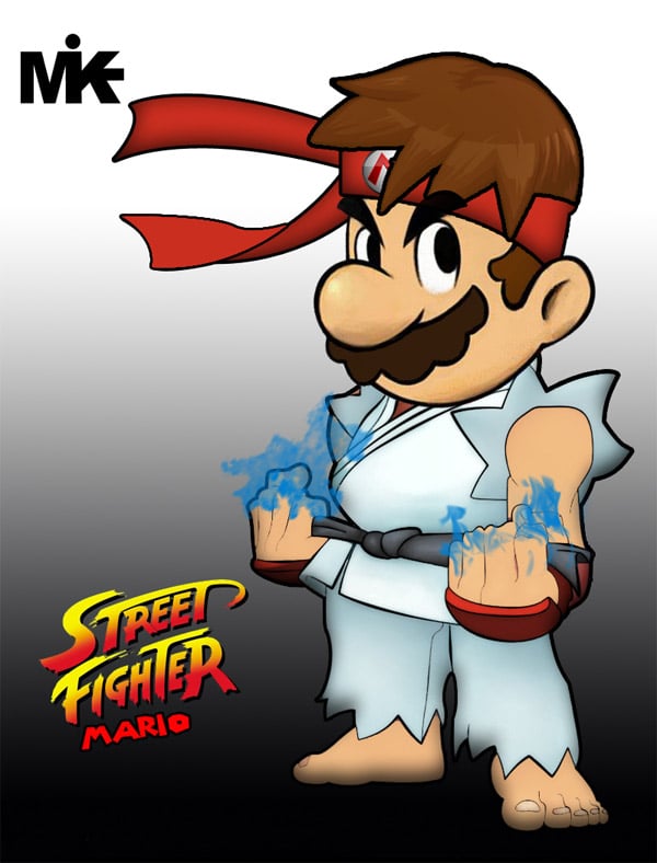 Street Fighter Super Mario Mashup