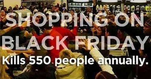 Black Friday Shopping Kills People
