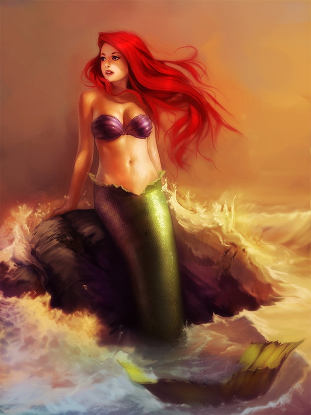 Mermaid As Human Being