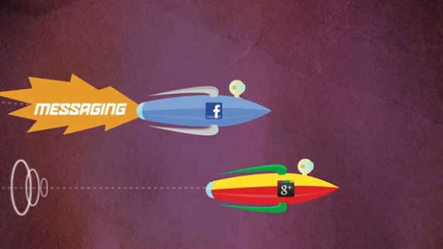 Google Plus Vs Facebook Infographic Google Plus Vs Facebook Infographic