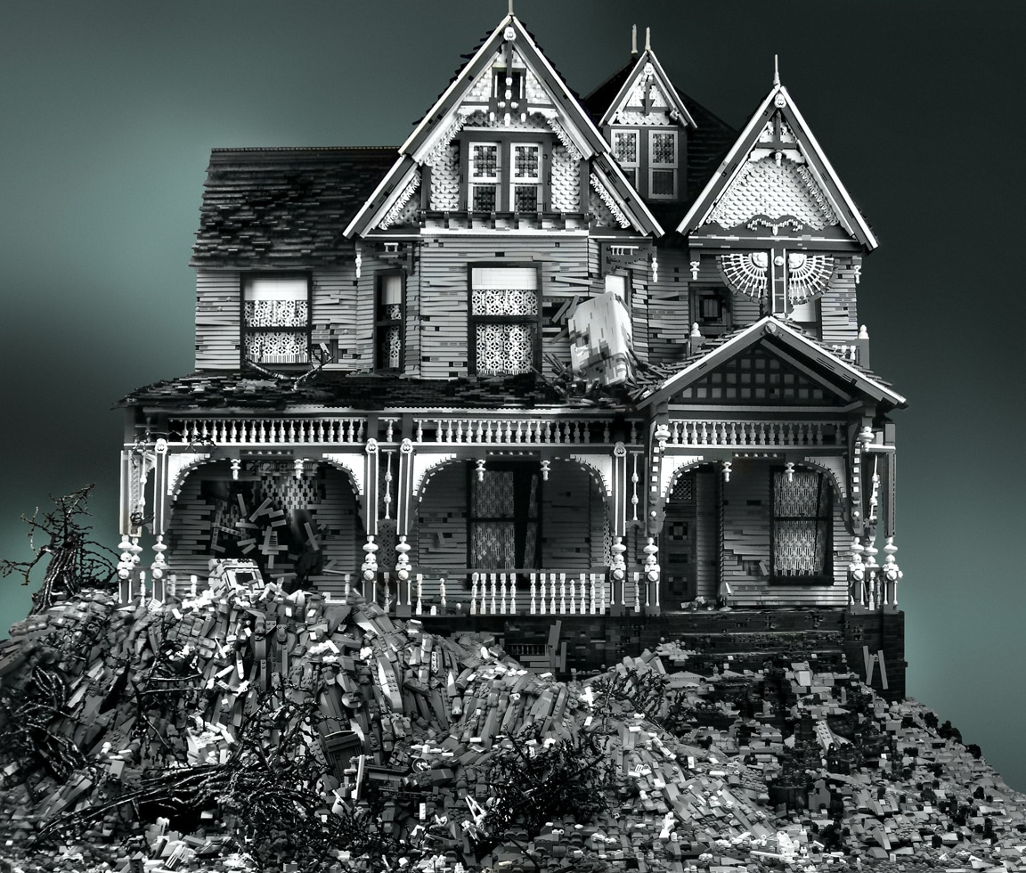 Haunted Deteriorated House Lego Builds Haunted Deteriorated House Lego Builds