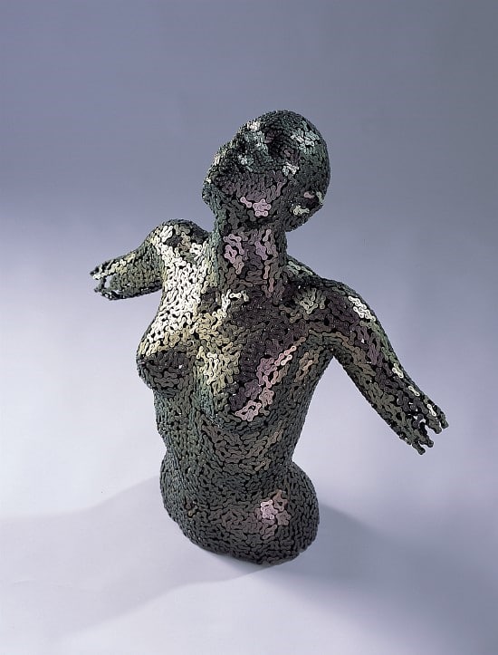 Human Body Welded Chain Sculptures Human Body Welded Chain Sculptures