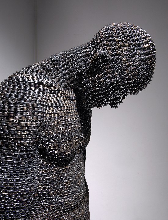 Human Body Welded Chain Sculptures Human Body Welded Chain Sculptures