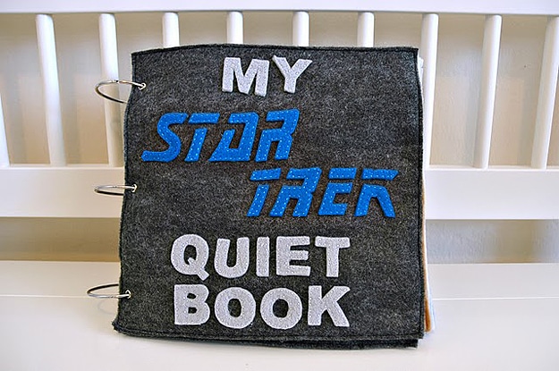 Star Trek Quiet Book 1 Teach Children About Star Trek