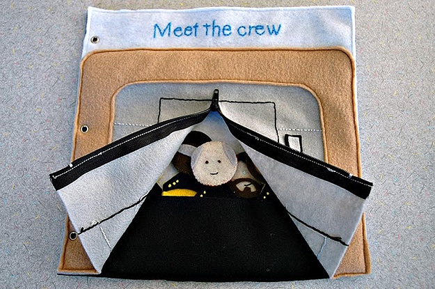 Star Trek Quiet Book 3 Teach Children About Star Trek