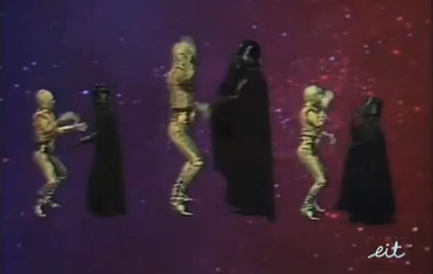 Star Wars Disco Dancing Video Star Wars Disco Dancing Video