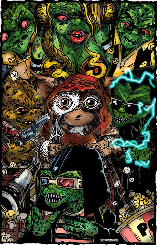 Star Wars Mashup Movies 1 Gremlins Movie Star Wars Mashup