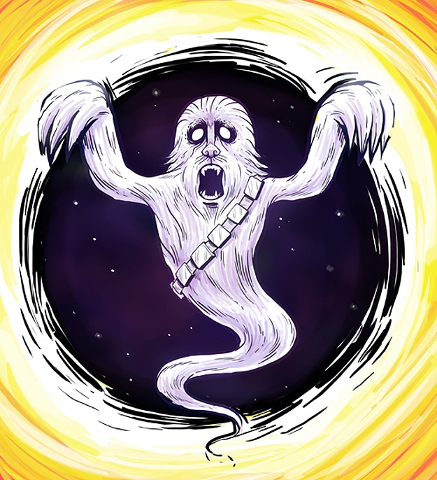 Star Wars Mashup Movies 6 Chewbacca Genie Movie Poster