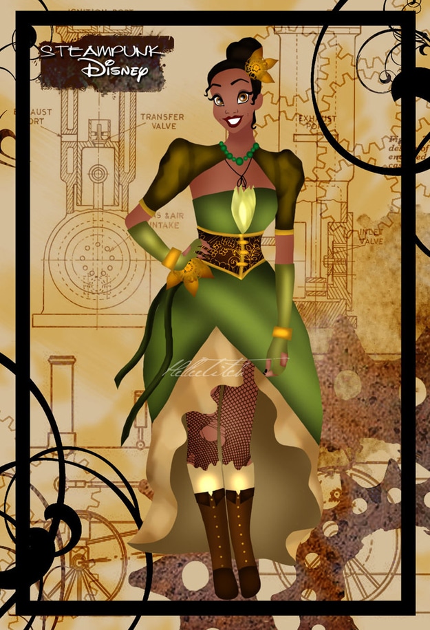 Steampunk Disney Princesses helleetitch 8 Disney Goes Steampunk Deviantart