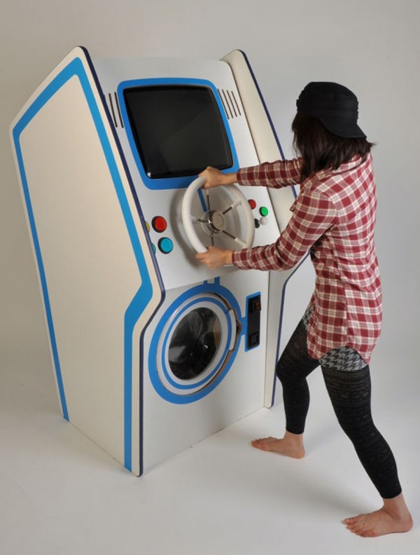 Video Game Washing Machine 1 Arcade Game Does The Wash