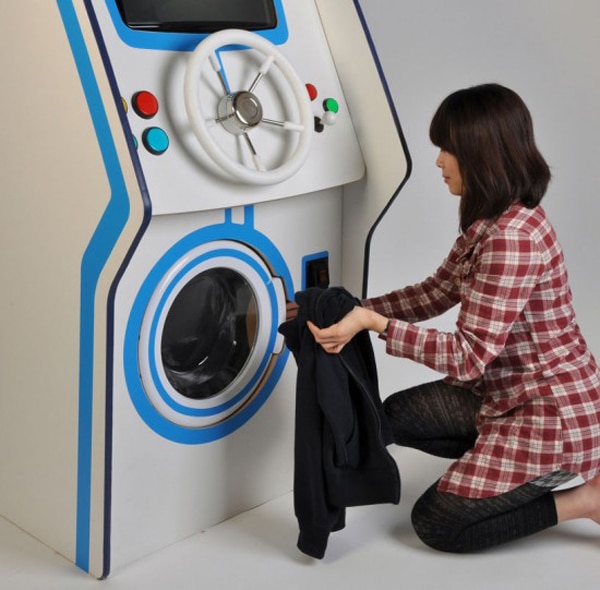 Video Game Washing Machine 2 Arcade Game Does The Wash