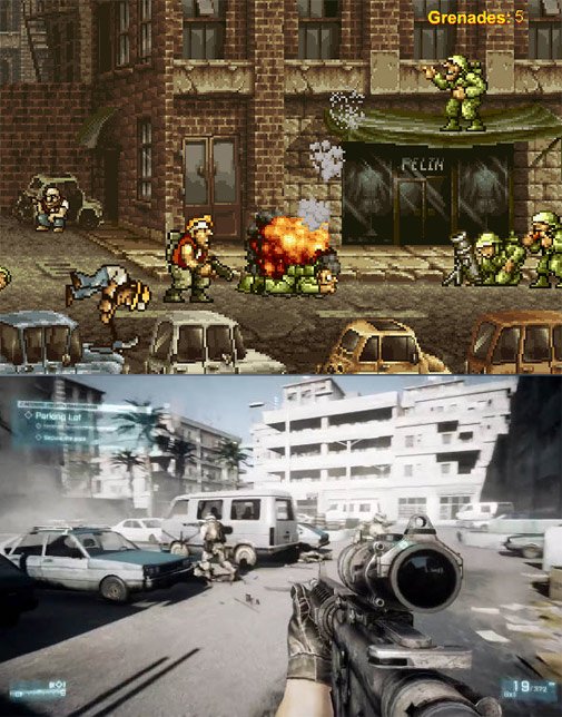 Video Games Now And Then