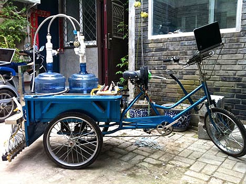 Water Calligraphy Device Machine 2 Decorate The Streets With Water