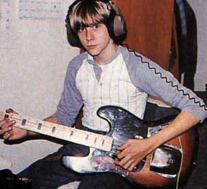 Kurt Cobain Playing Guitar
