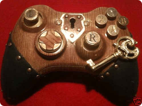 Xbox Wooden Steampunk Controller Mod Xbox Wooden Steampunk Controller Mod