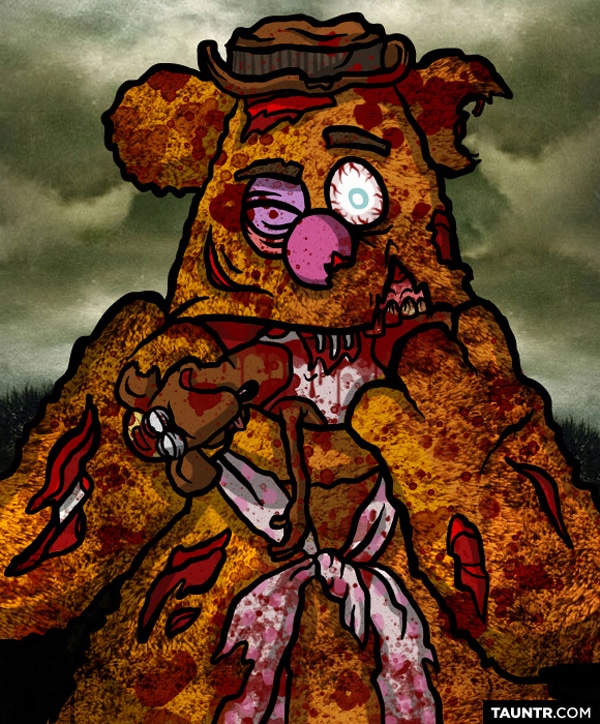 Fozzy The Bear As Zombie
