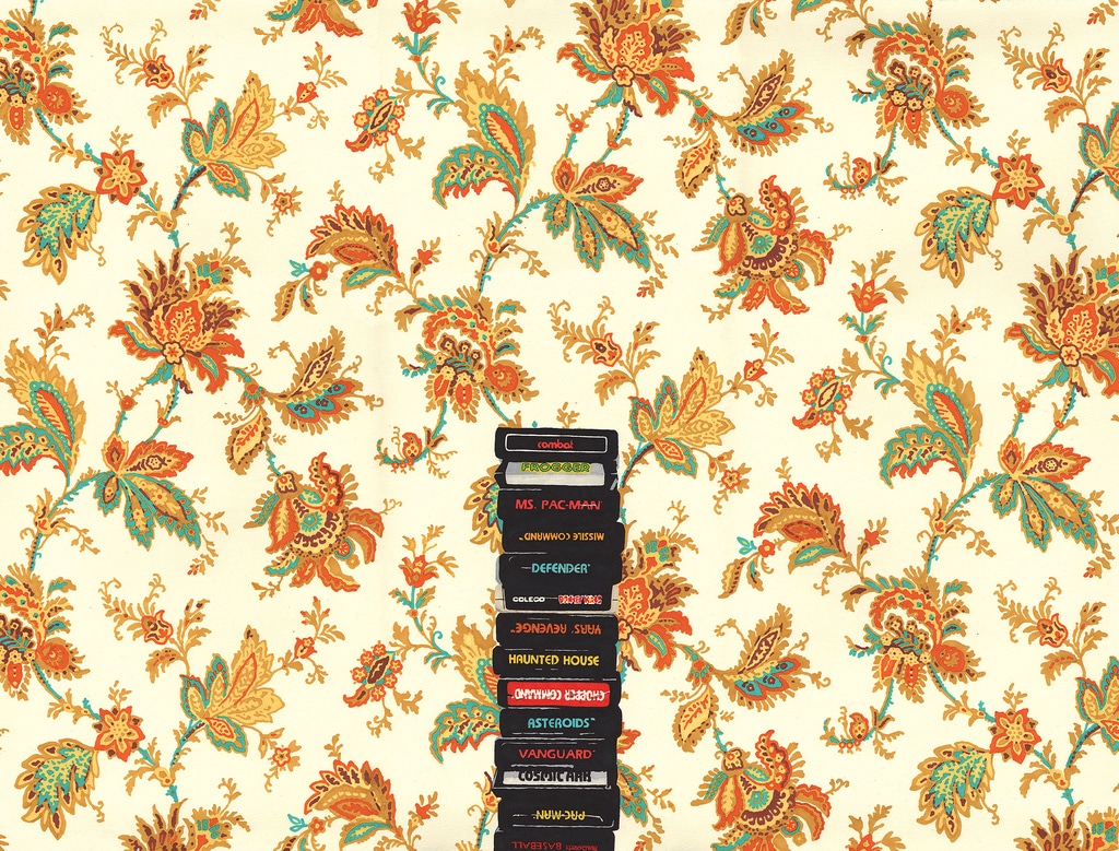 Atari Case Tapestry Art Collection Atari Case Tapestry Art Collection