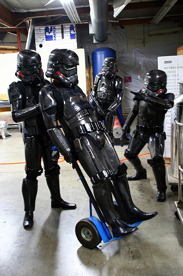 Carbon Fiber Stormtroopers Cosplay 7 High Tech Star Wars Costumes