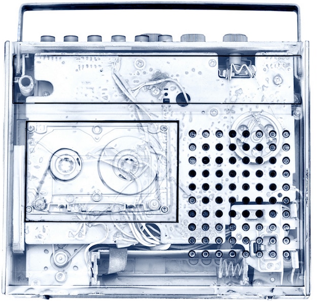 Dissected Obsolete Gadgets X-Ray 3 Photography Of Old Devices