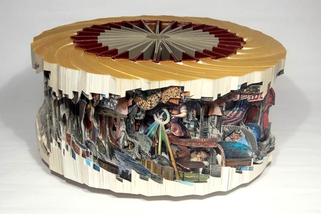Extreme Cut Out Book Art