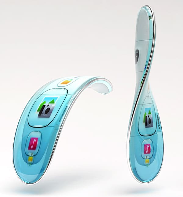 Human Form Flexible Mobile Phone Human Form Flexible Mobile Phone