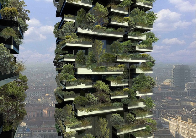 Worlds First Vertical Forest 2 Forest Grows On A Building