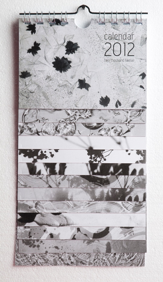 2012 Creative Calendar Designs 16 Designers Make Fun Calendars