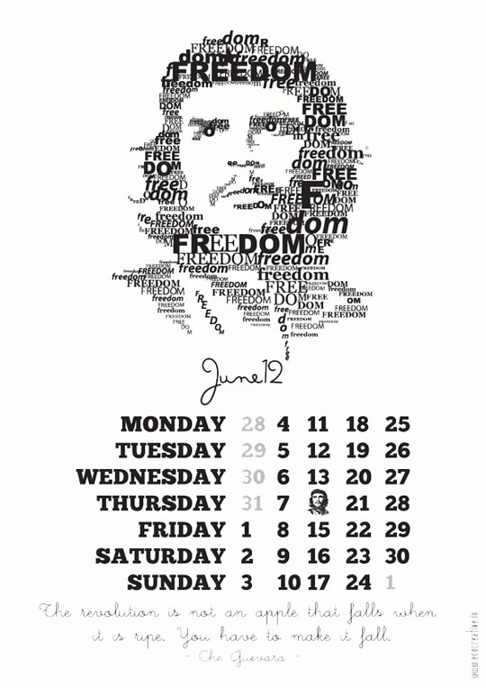 2012 Creative Calendar Designs 18 Desginers Make Fun Calendars