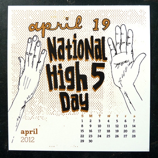 2012 Creative Calendar Designs 23 Desginers Make Fun Calendars