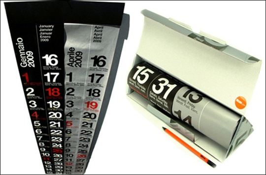 2012 Creative Calendar Designs 27 Designers Make Fun Calendars