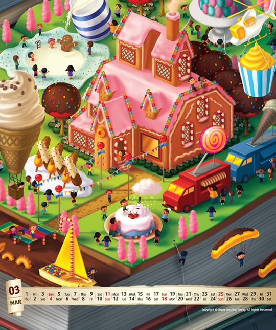 2012 Creative Calendar Designs 31 Designers Make Fun Calendars