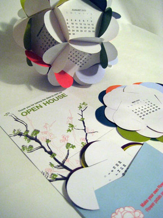 2012 Creative Calendar Designs 5 Designers Make Fun Calendars