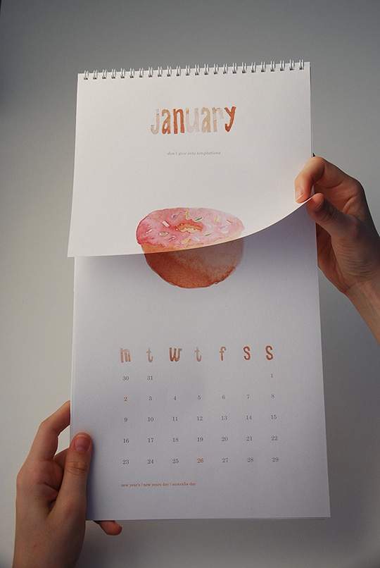 2012 Creative Calendar Designs 7 Designers Make Fun Calendars