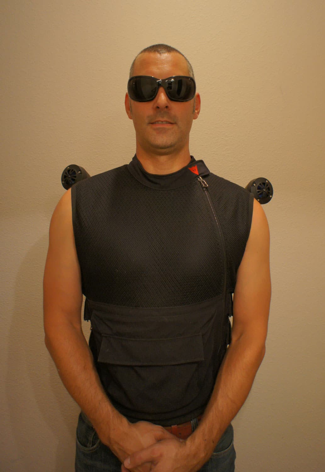 Boombox Backpack Speaker Vest Invention Boombox Backpack Speaker Vest Invention