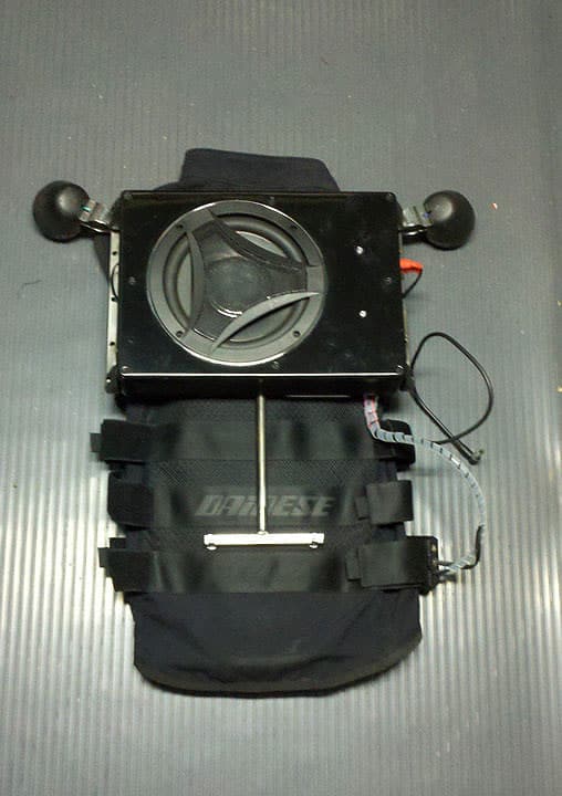 Boombox Backpack Speaker Vest Invention