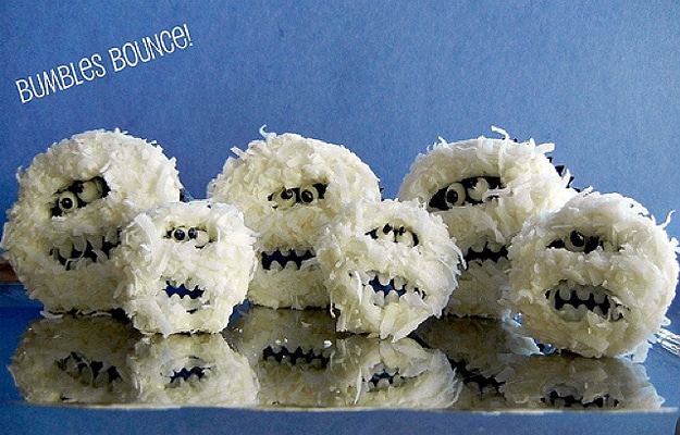 Bumble Wampa Snow Cupcakes 2 Snow Monster DIY Cupcakes