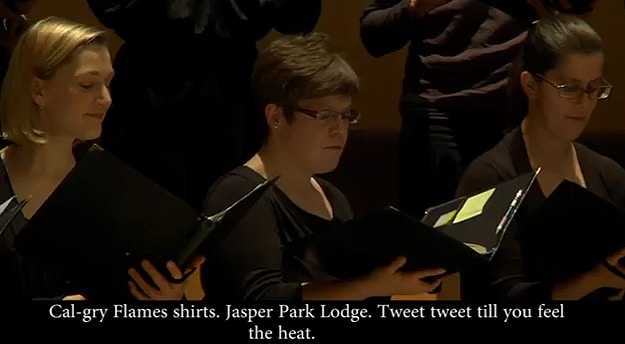 Choir Sings Their Tweets 2 Calvary Choir Twitter Song