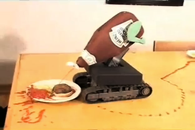 Custom Made Ketchup Bot Concept Custom Made Ketchup Bot Concept